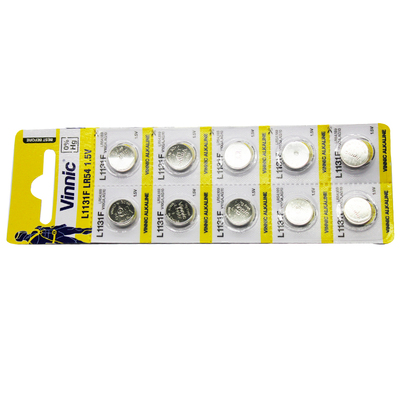 30粒价包邮 VINNIC L1131F LR1130计算器激光笔电子温度计电池