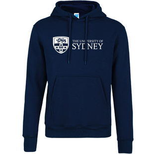 新品USYD悉尼大学纪念套头连帽加绒宽松卫衣舒适秋冬外套休闲