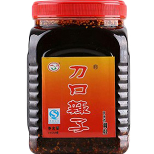 包邮四川特产会展展销会刀口辣子口水鸡调料1400克冷串拌面辣椒油