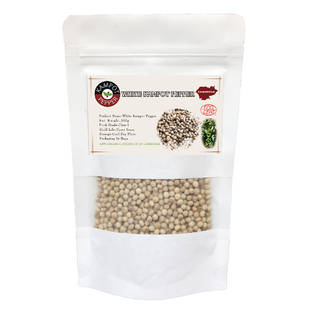 柬埔寨特产贡布白色胡椒粒调味100克经典世界闻名热销家用款