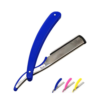 大刀架宽刀片刮脸削发刀刮胡刀除毛理发手动剃须刀送10刀片