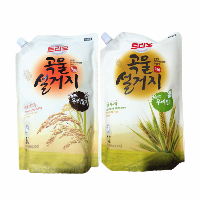 原装进口爱敬天然谷物家用洗洁精