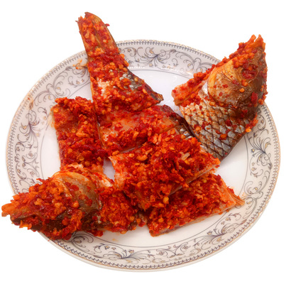 贵州黔东南特产腌鱼500g十八洞村黎平榕江侗族稻花暗鱼酸辣椒腌制