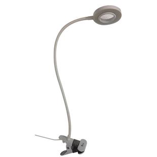 简约护眼夹子防蓝光台灯USB口可调光学习美容工作灯5W 7W超亮金属