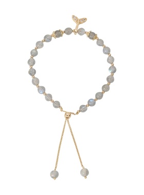 小众月光石冷淡风鱼尾森系手串