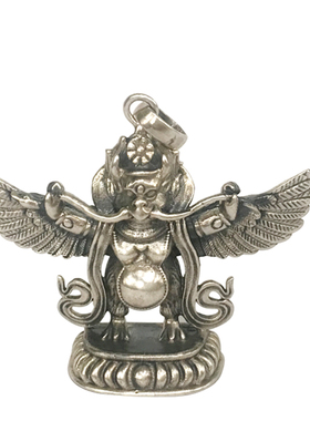 大鹏鸟复古做旧款翅膀情侣吊坠