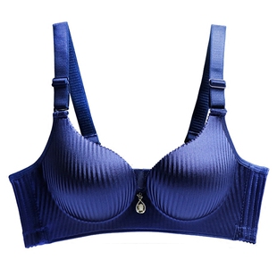 特厚文胸加厚7cm超聚拢 性感无钢圈调整型小胸显大平胸内衣女