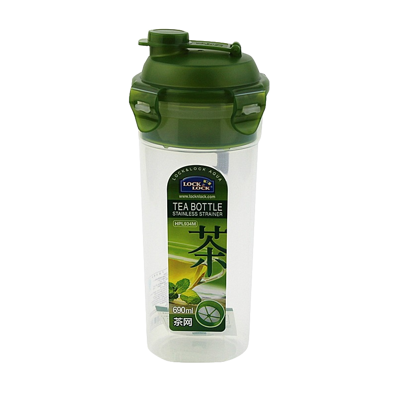 乐扣水杯乐扣pp材质水杯杯子茶杯带过滤网便携随手杯运动水杯