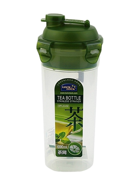 乐扣材质带过滤网便携运动水杯