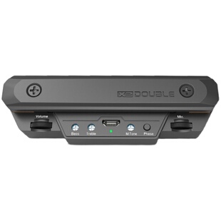 DOUBLE拾音器X0木吉他精灵民谣免开孔可打板专业演出加振电箱扩音