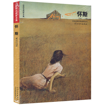 【14年老店】包邮正版 怀斯世界名画家全集:怀斯.A.Wyeth(第2版)/何政广 怀斯生涯与艺术写实大师荣获自由勋章成长画集欣赏