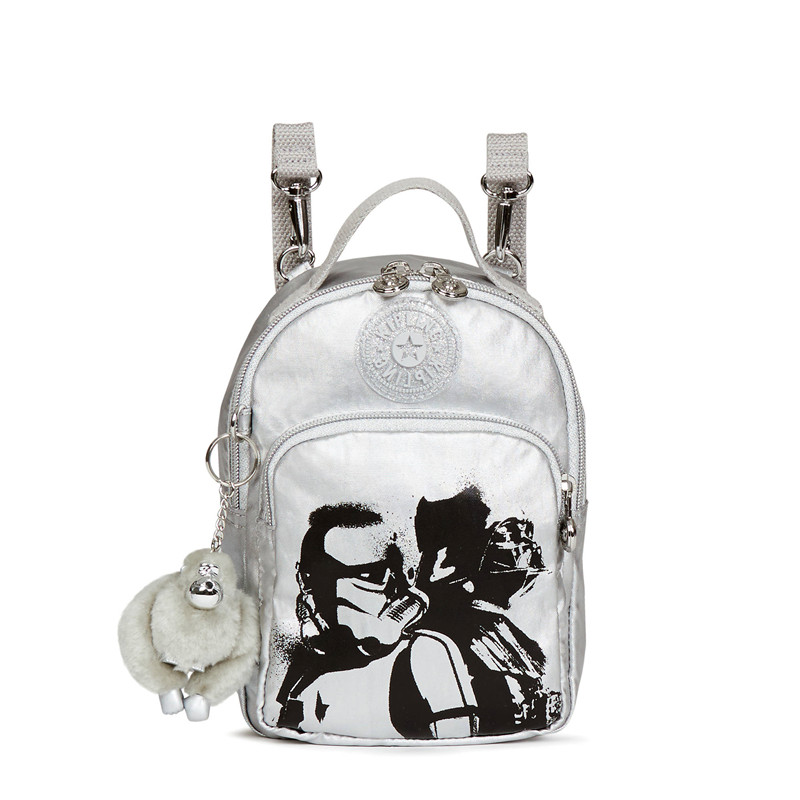 现货 美国kipling STAR WARS ALBER星球大战mini双肩单肩斜跨腰包