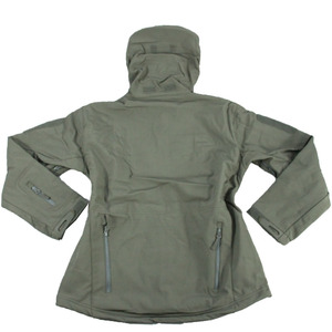 犀兕合甲户外灰色软壳冲锋衣男女外套加抓绒外贸品质防风拒水透气