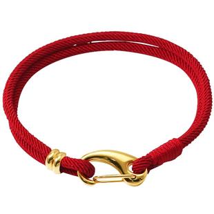 手链绳3D金珠子串珠红绳黑色米兰绳转运珠吊坠串绳男女款手绳手环