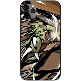 班基拉斯个性宝可梦绘画手机壳适用于iPhone16小米13光面玻璃12全包14苹果15ProMax神奇宝贝Plus安卓液态硅胶