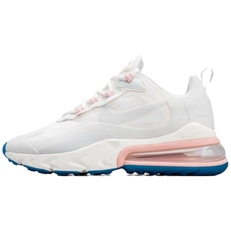 耐克NIKE AIR Max 270REACT黑白粉绿蓝紫女气垫跑鞋AT6174-100