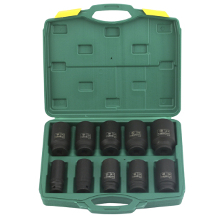 风炮套筒头1/2套装电动扳手风动六角气动梅花加长加厚大重型拆卸