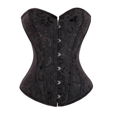 宫廷蕾丝收腹紧身复古塑身马甲