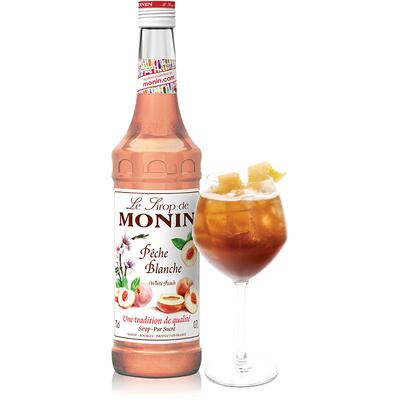 莫林白桃风味玻璃瓶装果汁饮料