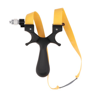 追龙弹弓架免绑扁皮夹片快压高精准弹工器户外竞技移动灯瞄树脂弓