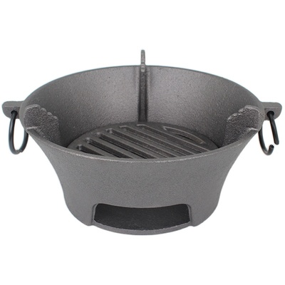 铸铁围炉炭炉火锅炉户外炭火炉
