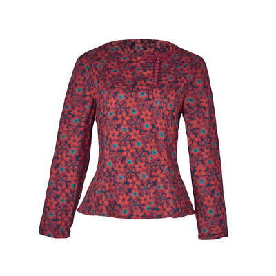 原创设计手工盘扣长袖手工盘扣