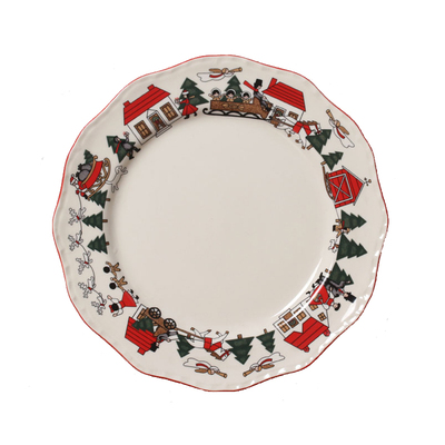 餐具硬质瓷圣诞节可爱欧式风大众