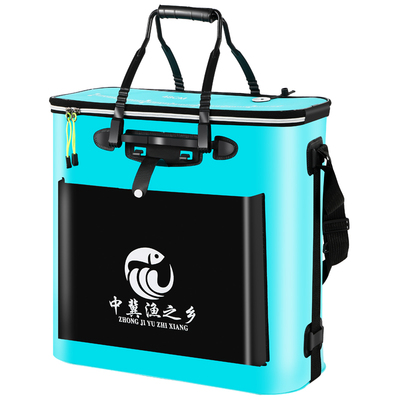 一体成型多功能eva折叠钓鱼桶