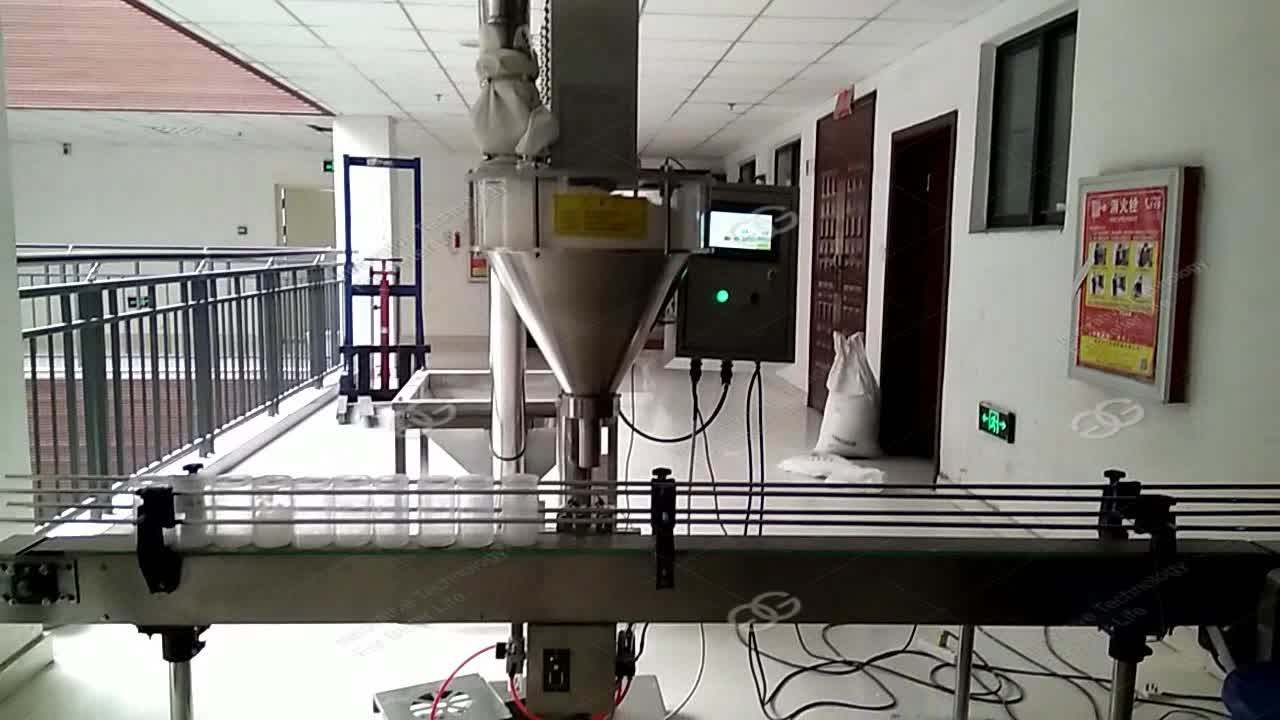 High Efficient Packing Dry Spice Milk Powder Bottle Weighing Filling