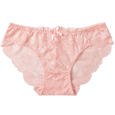 内裤女士蕾丝低腰火辣镂空超薄