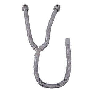 吉斯特 Y型三通双下水管软管双面盆三通管双洗衣机加长排水管接头