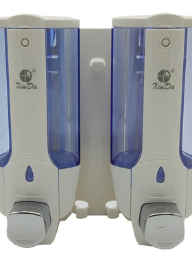 信达宾馆酒店免打孔壁挂式皂液器