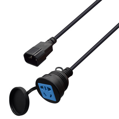 c13品字孔插座新国标电源线