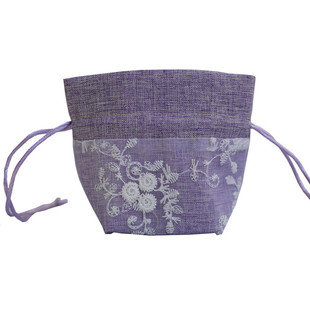 香包袋子空袋随身创意挂件薰衣草香囊diy材料包刺绣棉麻袋中药袋