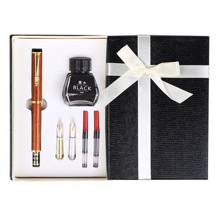 软笔钢笔式毛笔小楷书法笔软笔头签字笔抄经笔可加墨多功能软笔书法笔初学者入门套装练字笔便携式毛笔秀丽笔