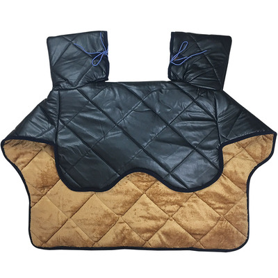 冬季加绒防水保暖电瓶连体挡风被