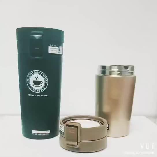 10 Oz Vacuum Insulated Travel Coffee/tea Mug With Leak Proof Lid Buy