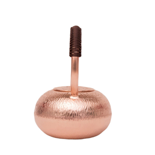 手工紫铜壶家用固定把手款大容量加厚老式养生功夫茶具套装烧水壶