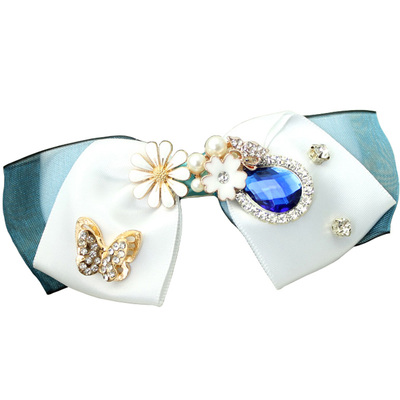 萝莉优雅饰品横夹奢华水晶头饰女