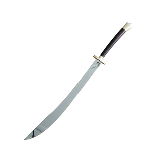 武术八卦刀大刀双手刀不锈钢云纹片轻型半硬刀武术表演刀 未开刃