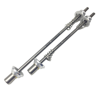 钛途TiTo自行车轮组快拆拉杆单车配件 钛合金超轻慢拆死拆