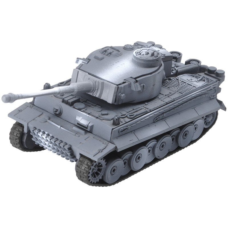 4D拼装1/72二战德国坦克模型全系列虎式军事科教立体积木拼插玩具