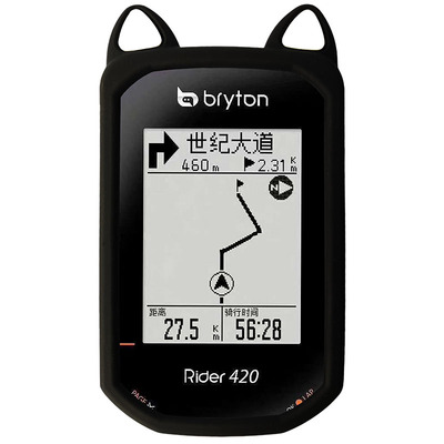 百锐腾Bryton Rider320R420自行车码表保护套卡通猫朵防摔硅胶套