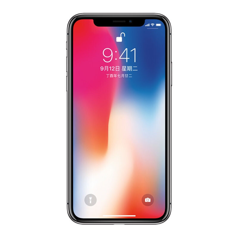 适用于iPhoneX钢化膜全透明苹果X手机玻璃膜高清透明包边防指纹