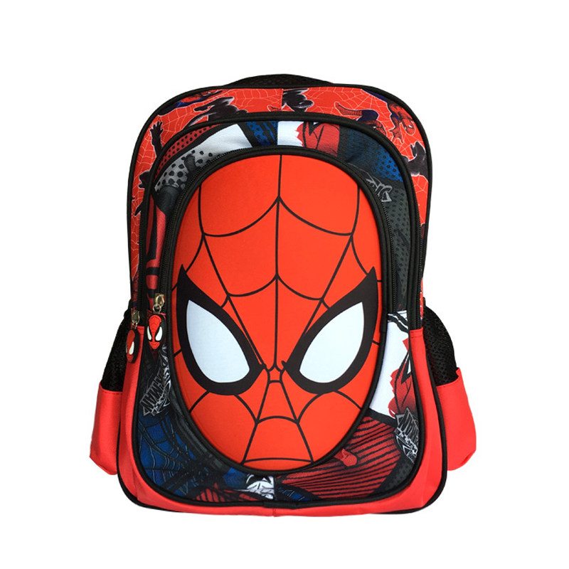 3D蜘蛛侠儿童书包小学生男生双肩背包男孩礼物6-12周岁开学奖品