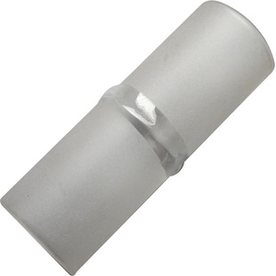 蜡烛水晶吊灯臂玻璃套管竹子led灯头e14套管磨砂水晶吊灯配件直管