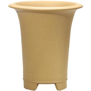 紫砂花盆精品兰花盆个性创意古典中国风桌面绿植圆形高兰花盆包邮