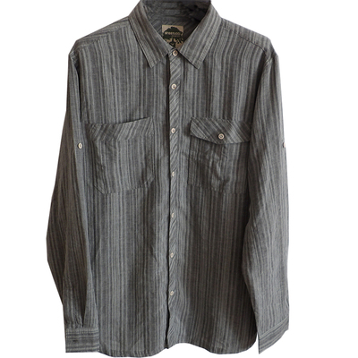 汉麻抑菌透气长袖衬衫日常休闲