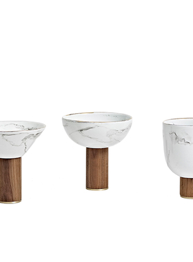 新中式风水墨家具展厅软装饰品