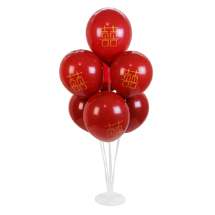 桌飘气球立柱支架地飘路引开业庆典结婚布置生日派对婚庆装饰架子